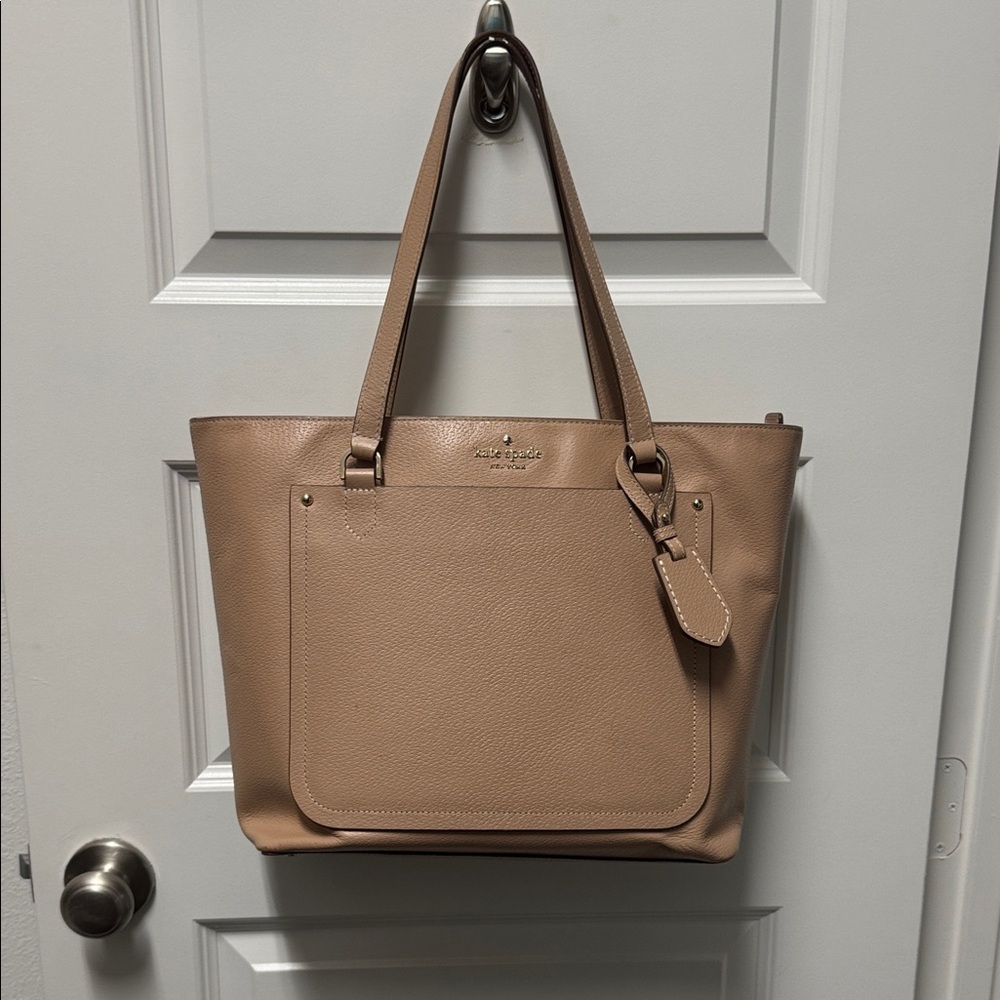 Kate Spade Nude Leather Tote